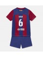 Barcelona Paez Gavi #6 Dječji Domaci Dres kompleti 2023-24 Kratak Rukavima (+ kratke hlače)